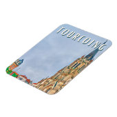 Tourcoing Photo Vintage Magneet (Linkerzijde)