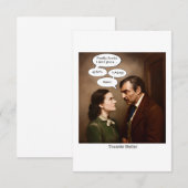 Tourette Butler Kaart (Voorkant / Achterkant)