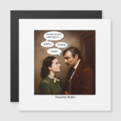 Tourette Butler Magnetische Uitnodiging (Voorkant / Achterkant)