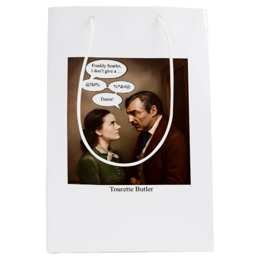 Tourette Butler Medium Cadeauzakje (Voorkant)