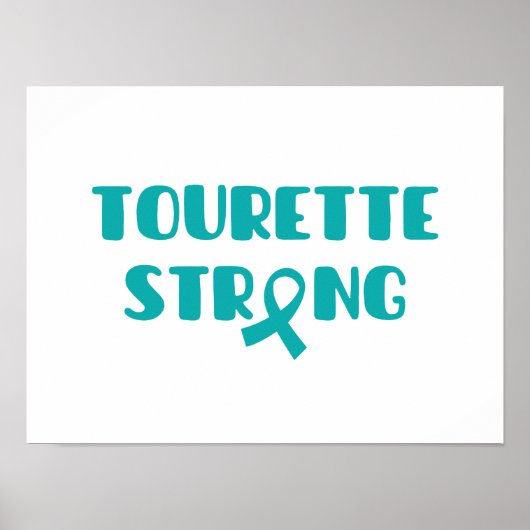 Tourette Sterk Poster & Prints (Voorkant)