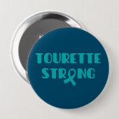 Tourette Sterke Buttonnen Ronde Button 4,0 Cm (Voorkant /achterkant)