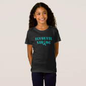 Tourette Sterke Meisjes T-shirt (Voorkant volledig)