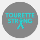 Tourette Sterke Sticker voor bewustwording (Voorkant)