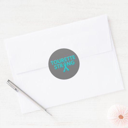 Tourette Sterke Sticker voor bewustwording (Envelop)