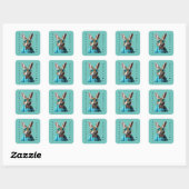 Tourette Syndrome Rabbit sticker (Vel)