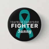 Tourette Syndrome Ribbon Button (Voorkant)