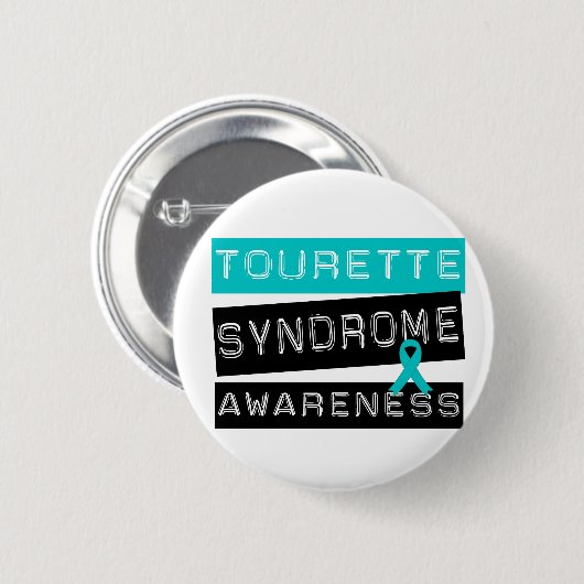 Tourette Syndrome Ronde Button 5,7 Cm (Voorkant /achterkant)