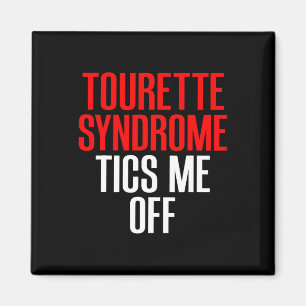 Tourette Syndroom Bewustzijn Tourettes Tics Irrite Magneet