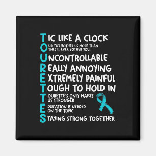 Tourettes Betekenis Teal Lint Tourette Syndroom Be Magneet