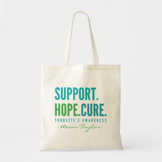 tourette's Custom support hope cure Tassen Tassen (Voorkant)