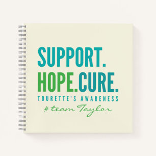 tourette's Custom support hope Notitieboek Journal