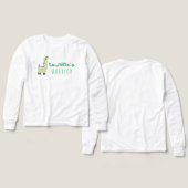 tourette's krijger bewustzijn Girls Long Sleeve (Voorkant /achterkant)