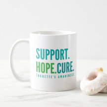 Tourette's Support Hope Cure Awareness Mokken