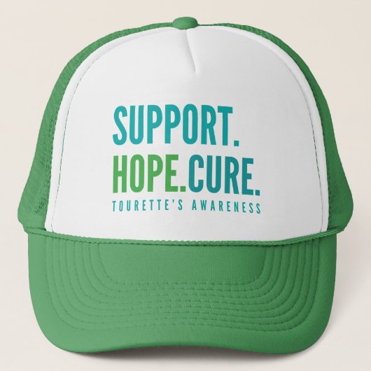 Tourette's Support Hope Cure Pet (Voorkant)
