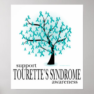 Tourette's Syndrome Tree Poster