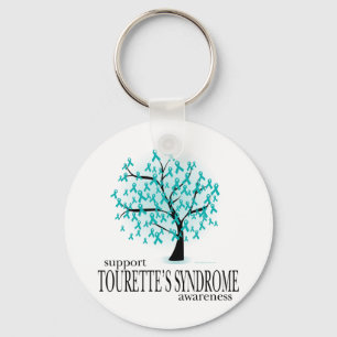 Tourette's Syndrome Tree Sleutelhanger