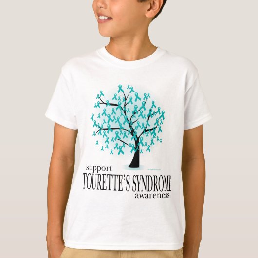 Tourette's Syndrome Tree T-shirt (Voorkant)