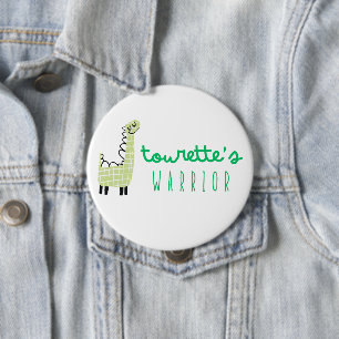 Tourette's Warrior Awareness Leuke Button Cadeau