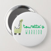 Tourette's Warrior Awareness Leuke Button Cadeau (Voorkant /achterkant)
