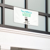 Tourette's Warrior Awareness Outdoor Banner Sign (Buitenkant Gebouw)