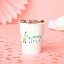 tourette's warrior awareness Paper Cups schattig