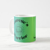 Tourette's Warrior Coffee-Mok Koffiemok (Voorkant links)