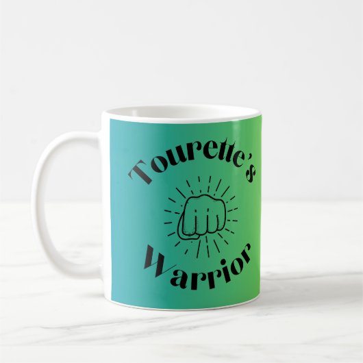 Tourette's Warrior Coffee-Mok Koffiemok (Links)