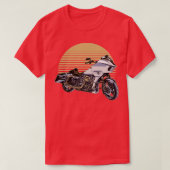 TOURING MOTORFIETS T-SHIRT (Design voorkant)