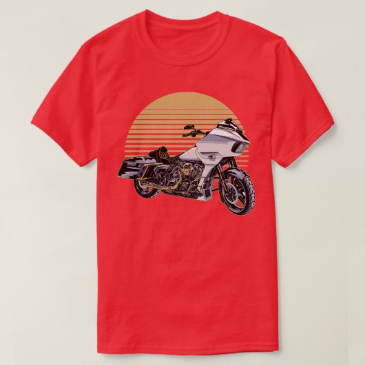 TOURING MOTORFIETS T-SHIRT (Design voorkant)