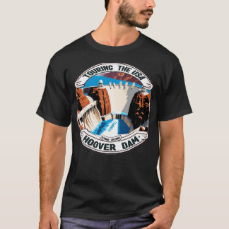 Touring USA Hoover Dam TShirt 1