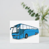 touringcarvervoer briefkaart (Staand voorkant)