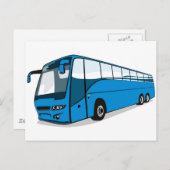 touringcarvervoer briefkaart (Voorkant / Achterkant)