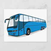 touringcarvervoer briefkaart (Voorkant)