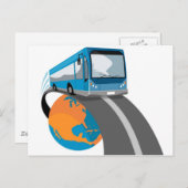 touringtouringcarvervoer briefkaart (Voorkant / Achterkant)