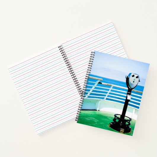 Tourist Binoculars Notitieboek (Binnen)