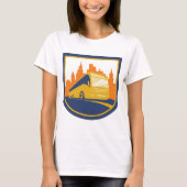 Tourist Bus Womens T-Shirt (Voorkant)