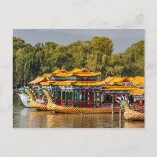 Tourist Dragon Boats   Kunming Lake Briefkaart