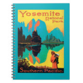 Tourist Poster - Yosemite Nat'l Park, CA Notitieboek (Voorkant)