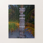 Tourist Sign Post Belize. Legpuzzel (Verticaal)