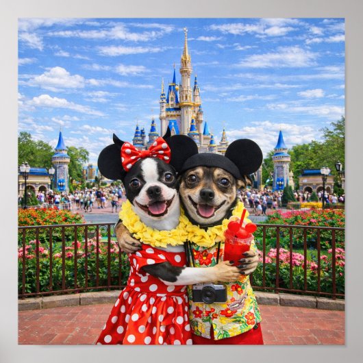 "Tourists" Poster (Voorkant)