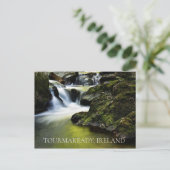 Tourmakeady Ierland Watervallen Briefkaart (Staand voorkant)