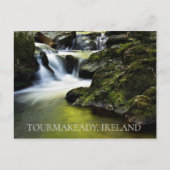 Tourmakeady Ireland Waterfall Briefkaart (Voorkant)