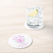 Tourmaline 8 jaar onderzetters ter gelegenheid van (Insitu)