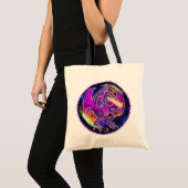 Tourmaline Cosmic Dragon Canvas tas (Voorkant (product))