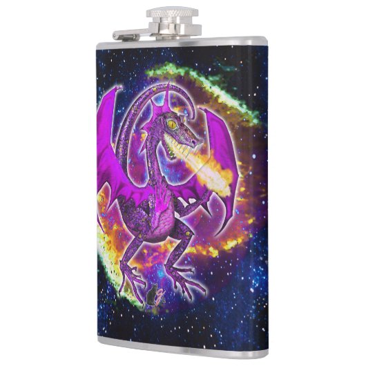 Tourmaline Cosmic Dragon Heupfles (Links)
