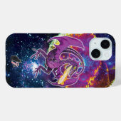 Tourmaline Cosmic Dragon Hoesje-Mate iPhone Case (Achterkant (horizontaal))
