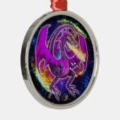 Tourmaline Cosmic Dragon Ornament (Rechts)