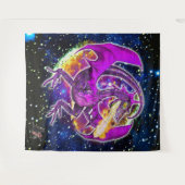 Tourmaline Cosmic Dragon Wandkleed (Voorkant (horizontaal))