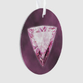 Tourmaline Gemstone Ornament (voorkant)